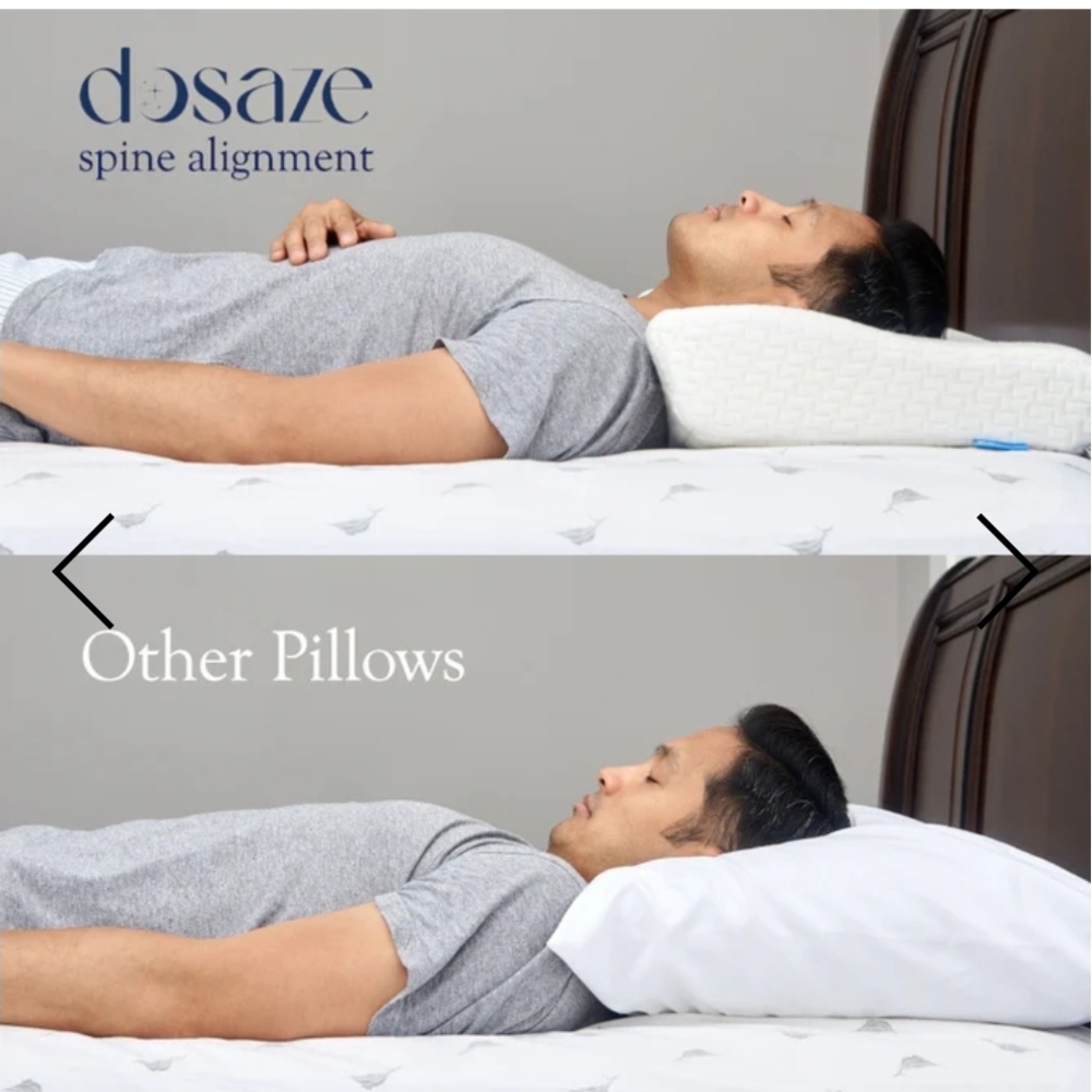 Dosaze Contoured Orthopedic Pillow - Standard Size